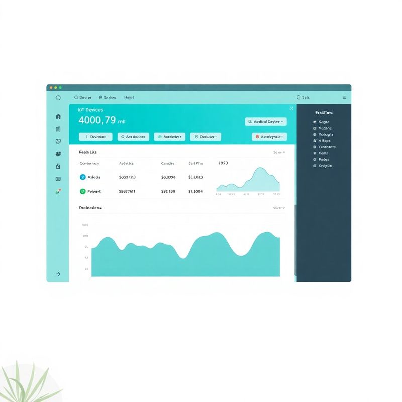 Prikaz Wisehomev dashboarda s IoT uređajima